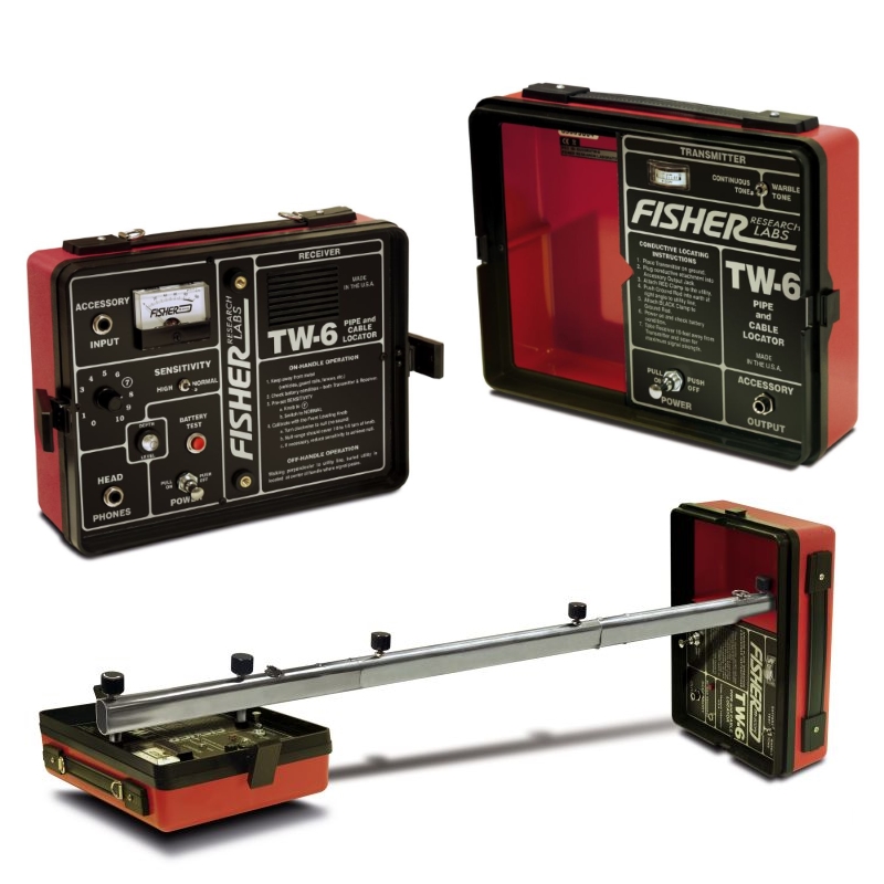 Fisher TW6 Pipe and Cable Locator Rental EnviroEquipment, Inc.