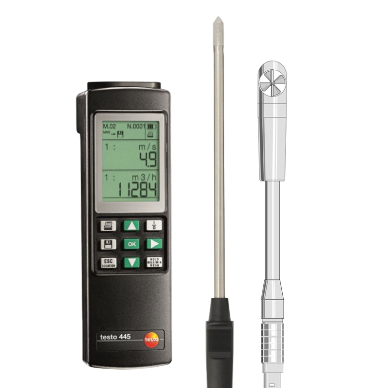 Testo 445 Anemometer and IAQ Meter Rental