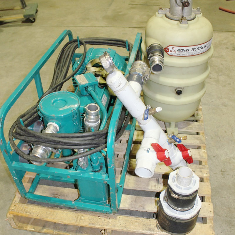 Rotron EN523M5L 3HP Soil Vapor Extraction Pilot Rental 1277 Enviro